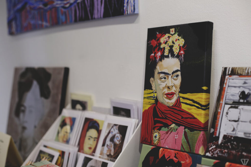 Frida Kahlo portraits by artist John McDonald